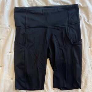 NWOT Lululemon high rise biker shorts